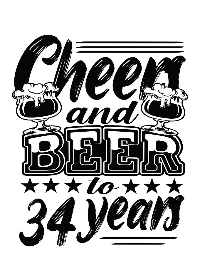 34 Th Birthday