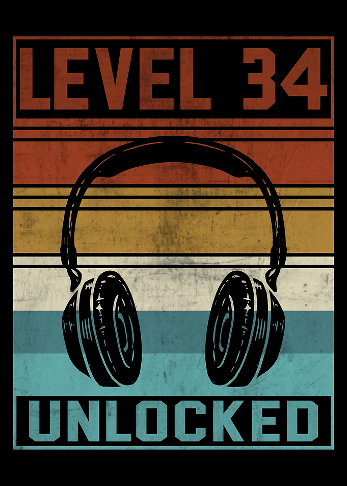 Gamer 34th Birthday Gamer