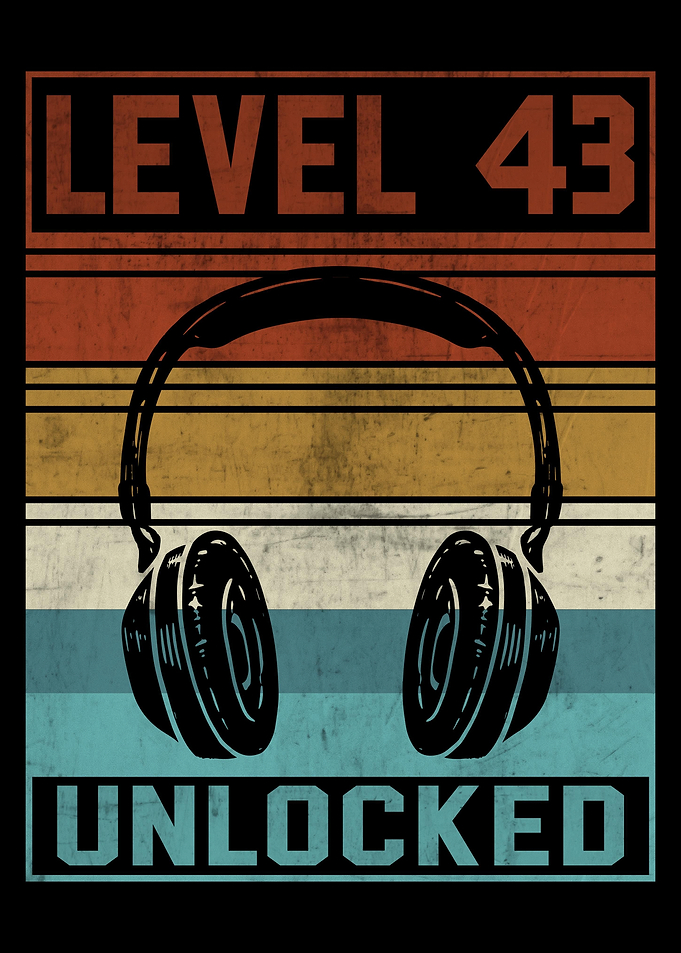 Gamer 43rd Birthday Gamer