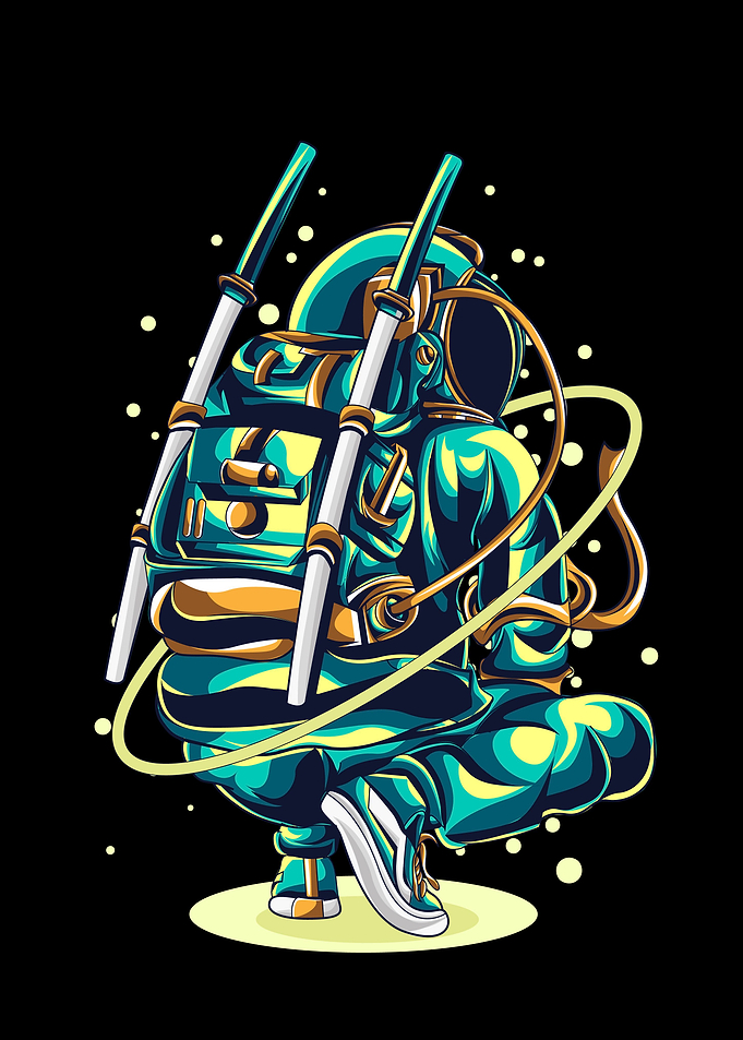 Space astronauts