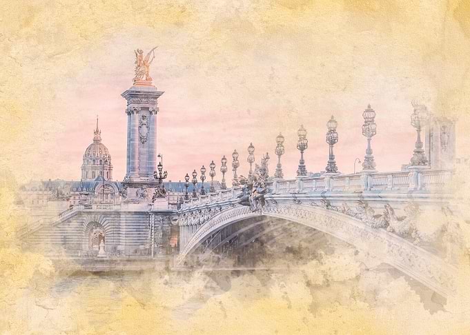 Alexandre III Watercolor