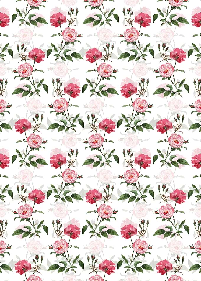 Ever Blowing Rose Pattern