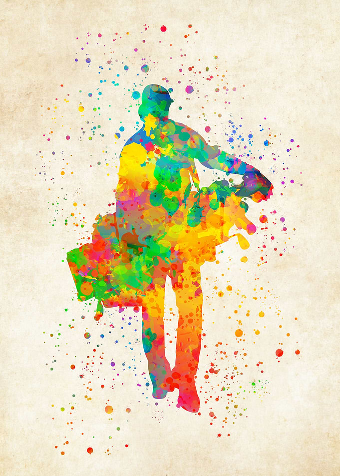 Golfer Watercolor