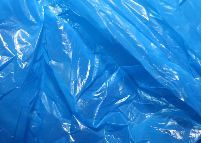 Bag nylon metal abstract