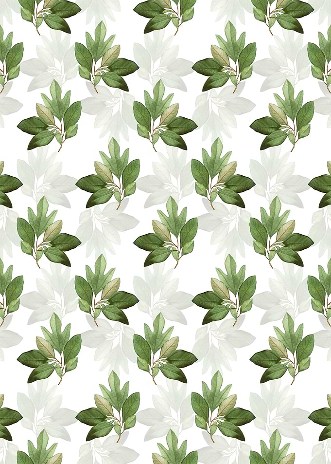 Bay Laurel Branch Pattern