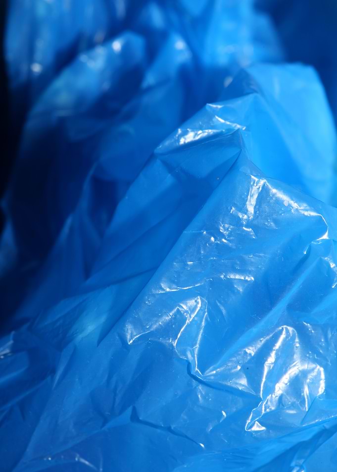Bag nylon metal abstract