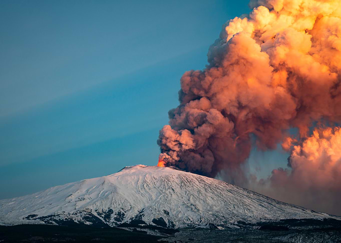 Mount Etna eruption