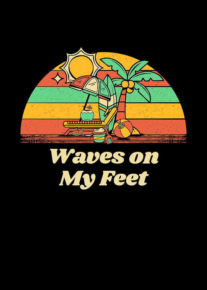 Waves on My Feet Beach
