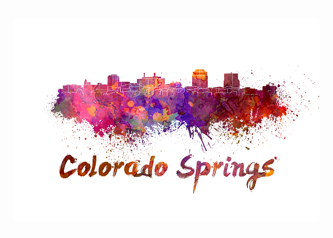 Colorado springs skyline