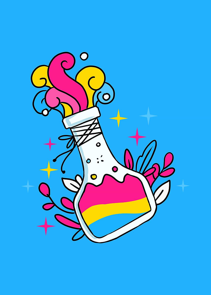 Pansexual Potion Pan Pride