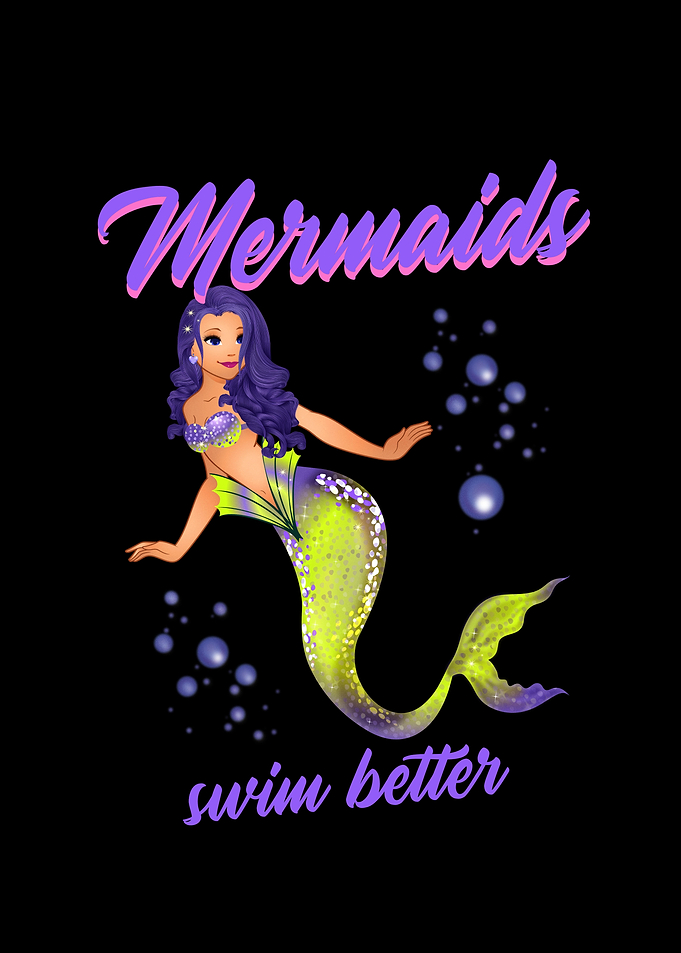 Mermaid Swimming Mermaids