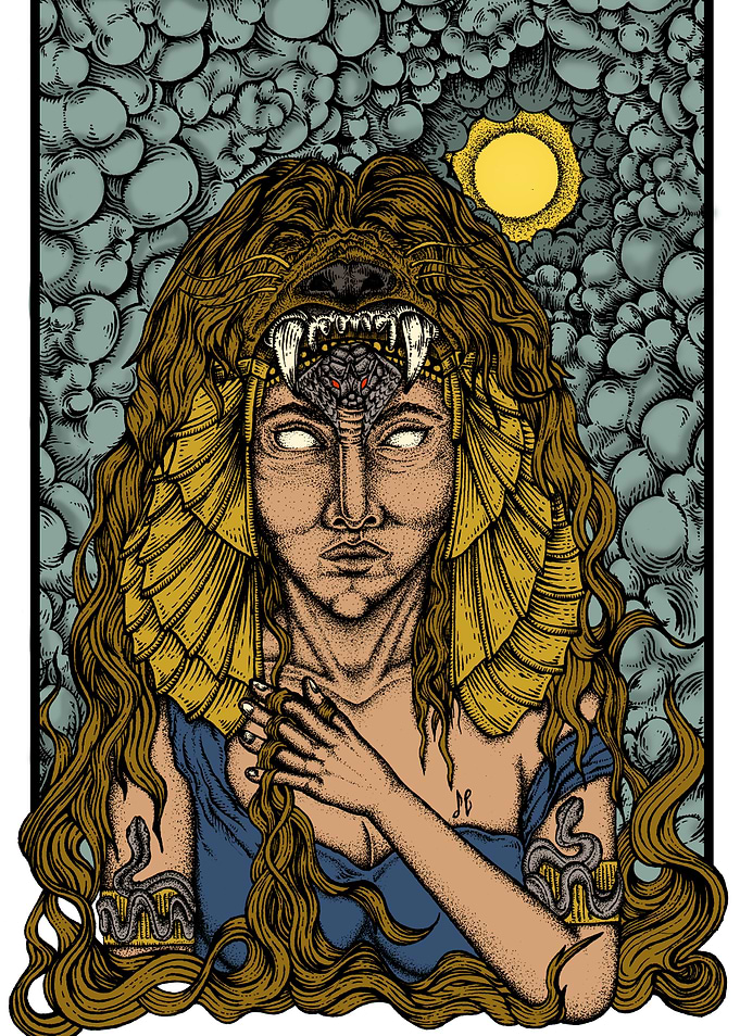 NUBIAN QUEN BY MINORYA ART