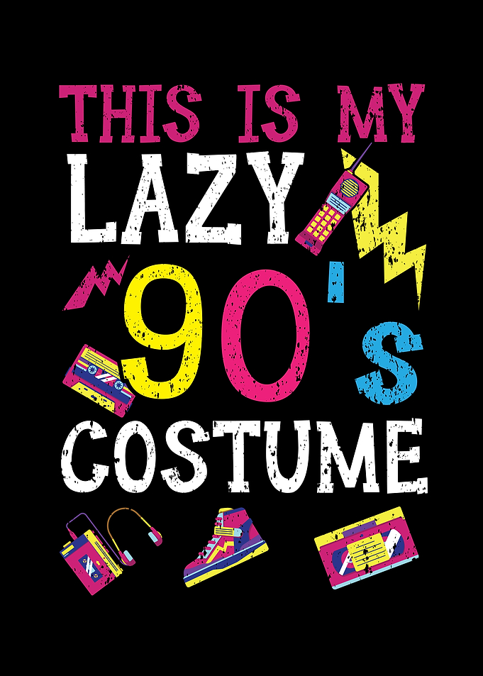 My Lazy 90s Costume