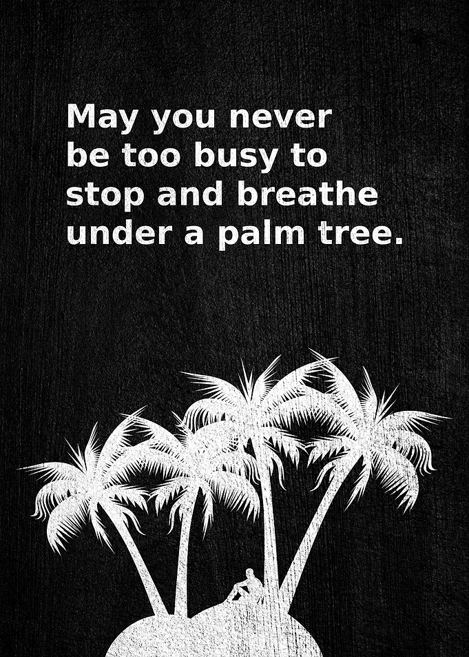 Rest Under the Palm Trees