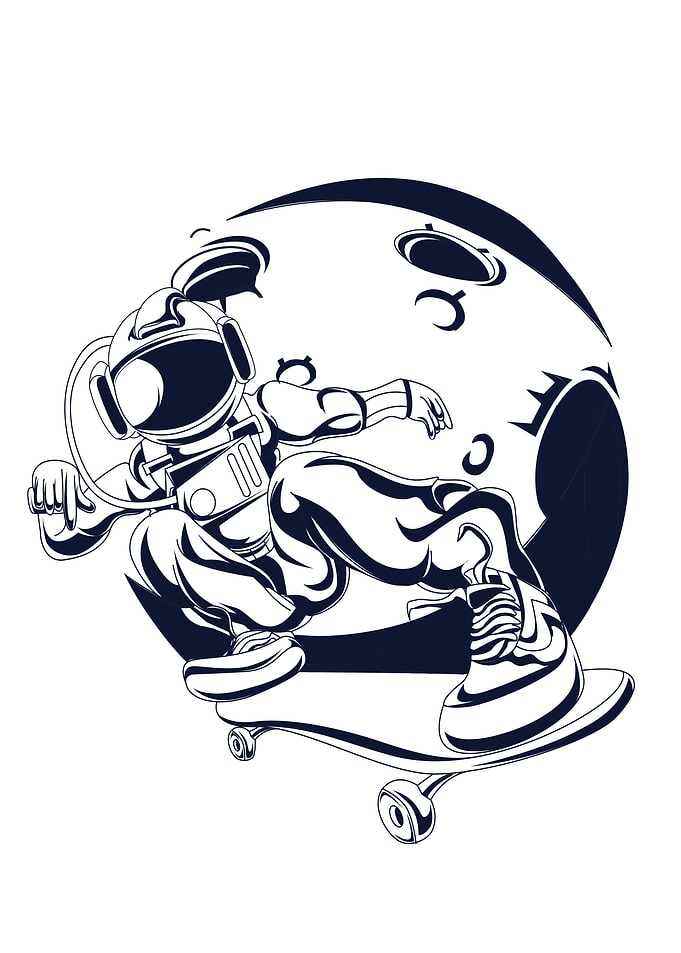 Space astronauts