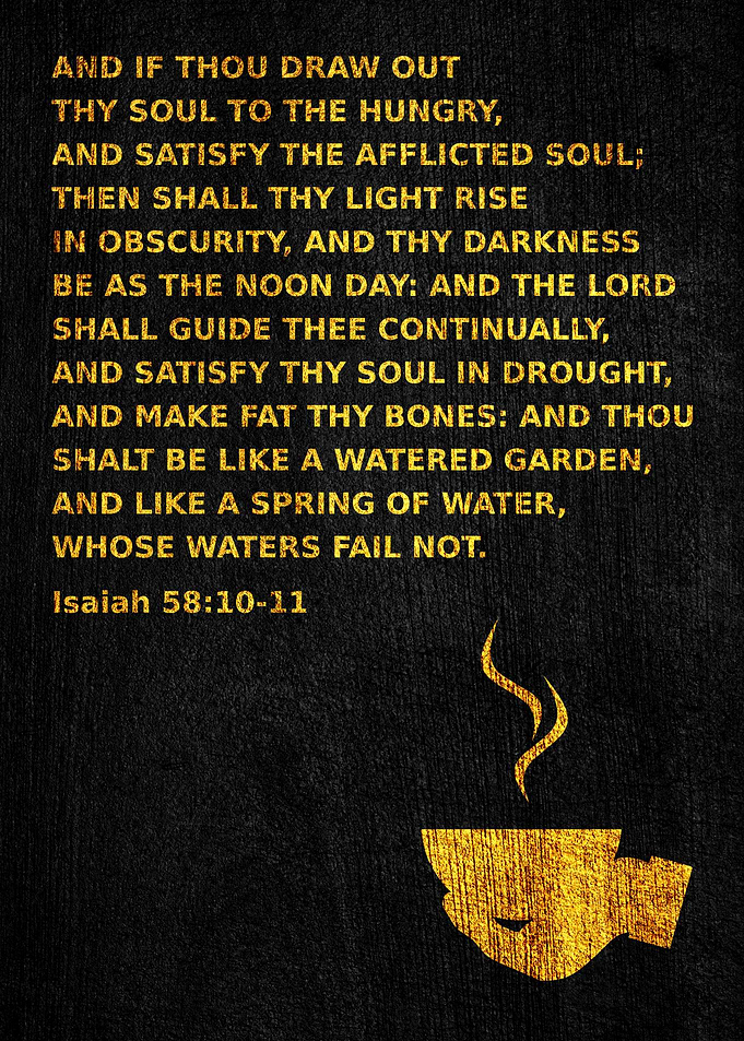 Isaiah 58 10 11