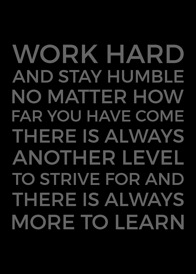 Work Hard