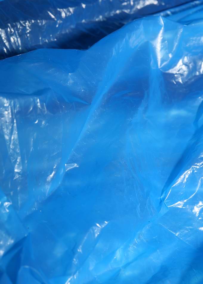 Bag nylon metal abstract