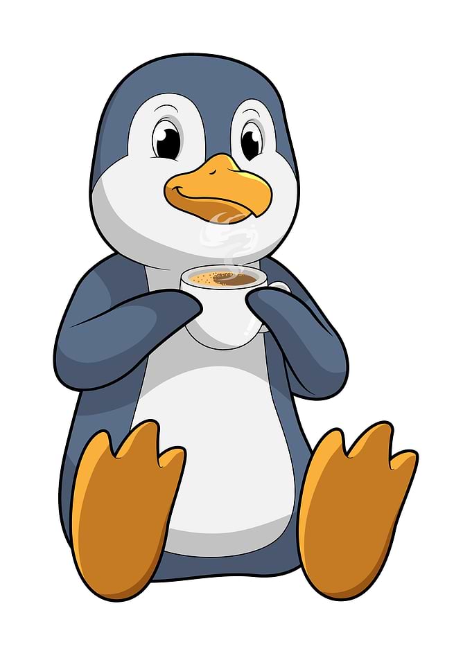 Penguin Coffee Cup