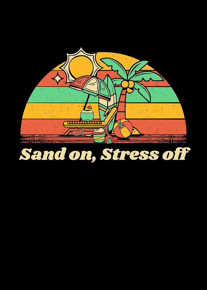 Sand on Stress off Beach