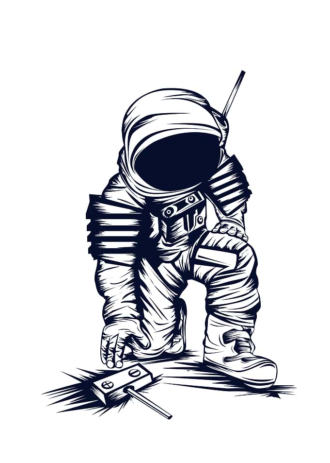 Space astronauts