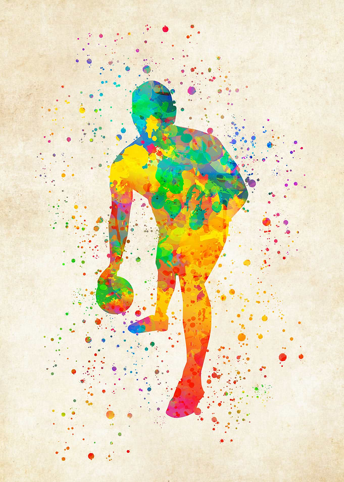Bowling Watercolor