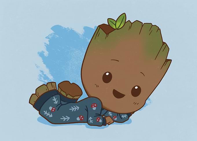 Cartoon Groot