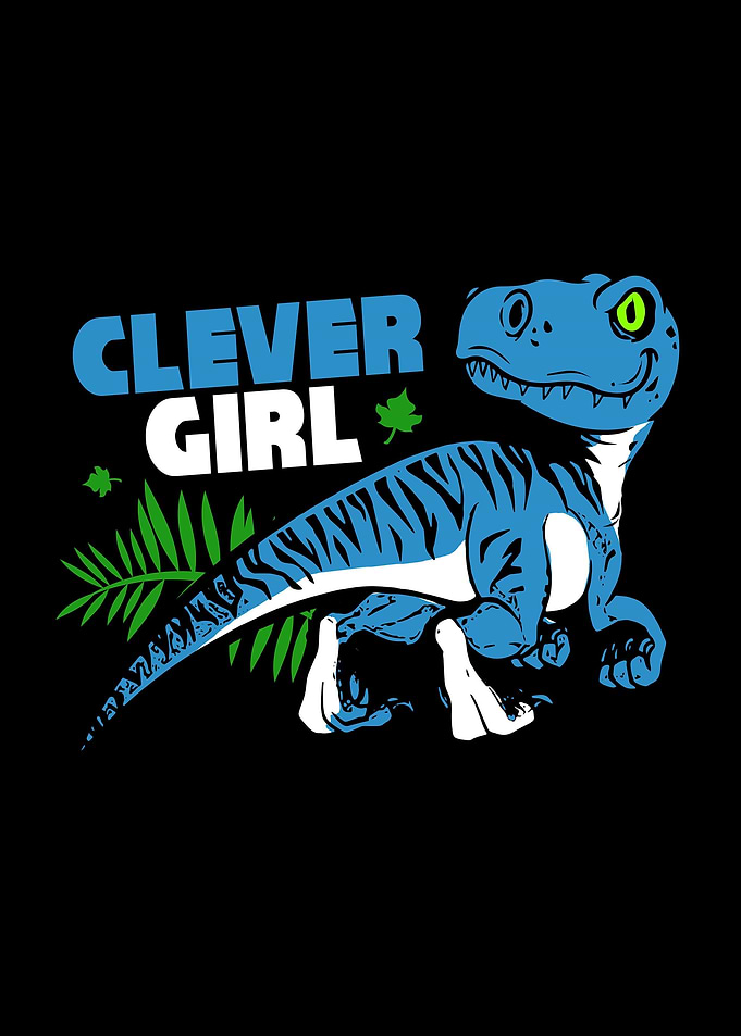 Velociraptor Crazy Lady