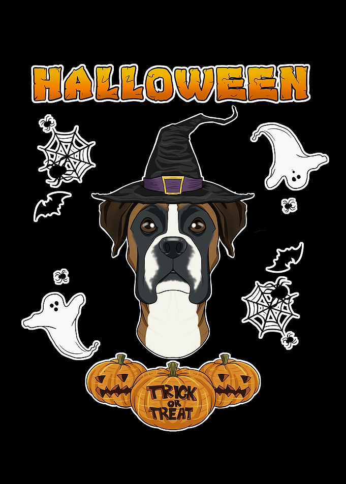 Happy Halloween Boxer