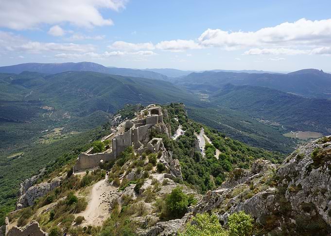 Castle Peyrepetruse France