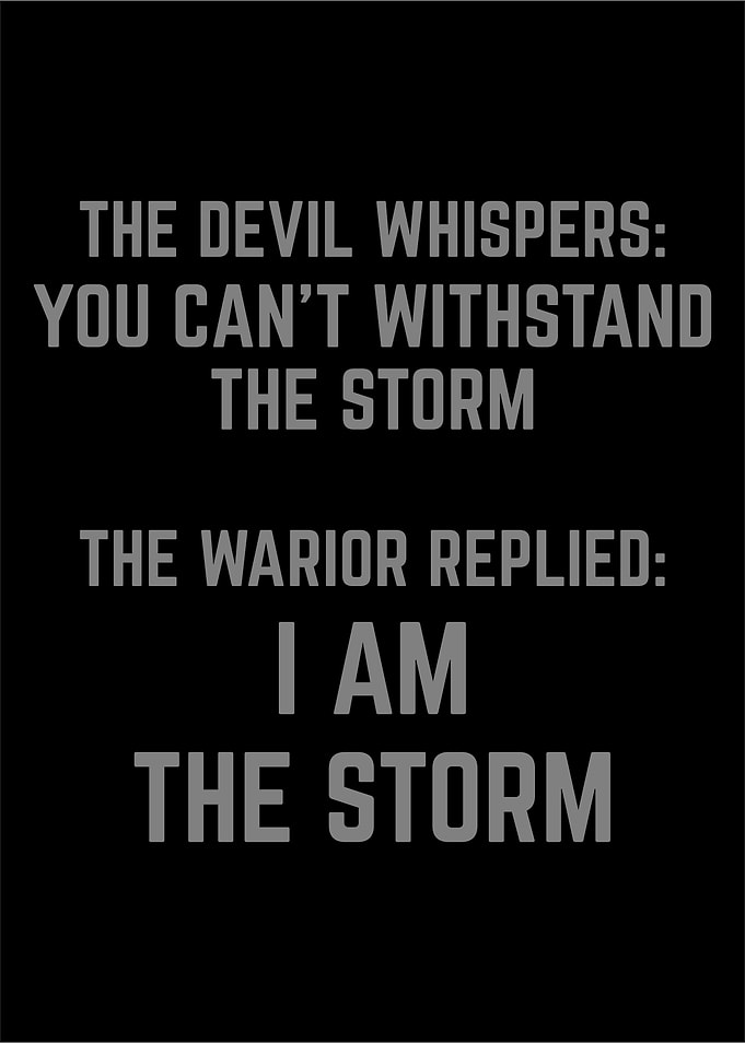 I am the storm