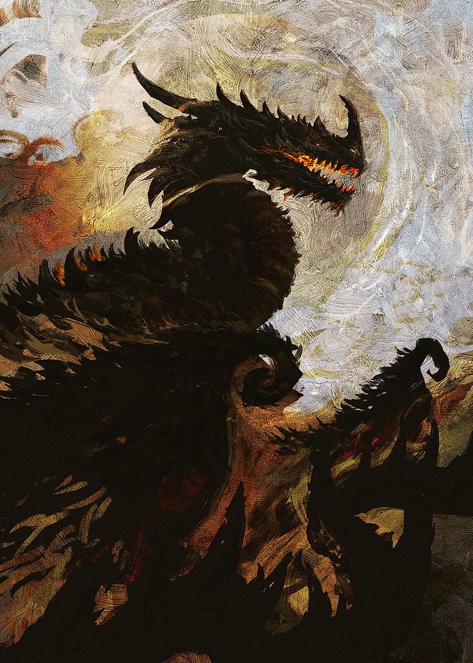 Black wyvern