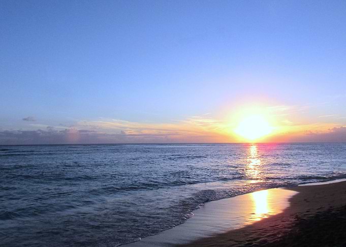 Sunset on the Beach