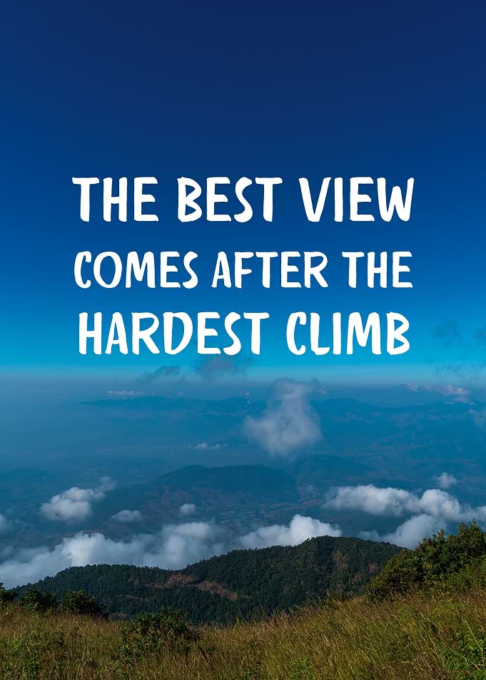Climb up
