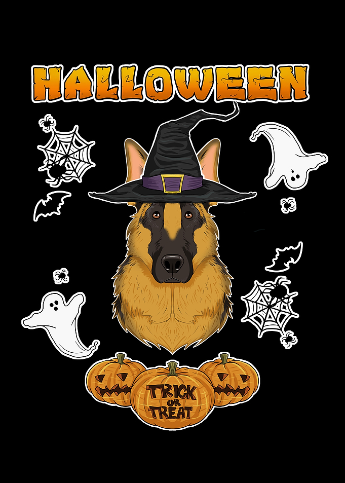 Halloween German Shepherd