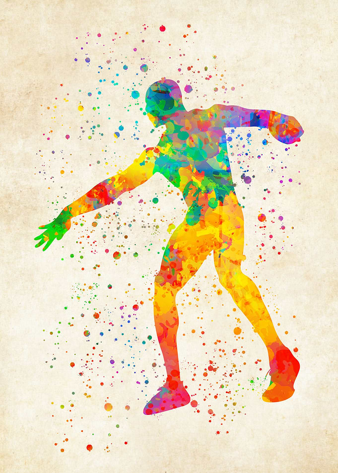 Athletic Watercolor