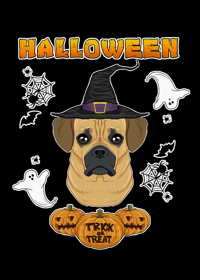 Happy Halloween Puggle