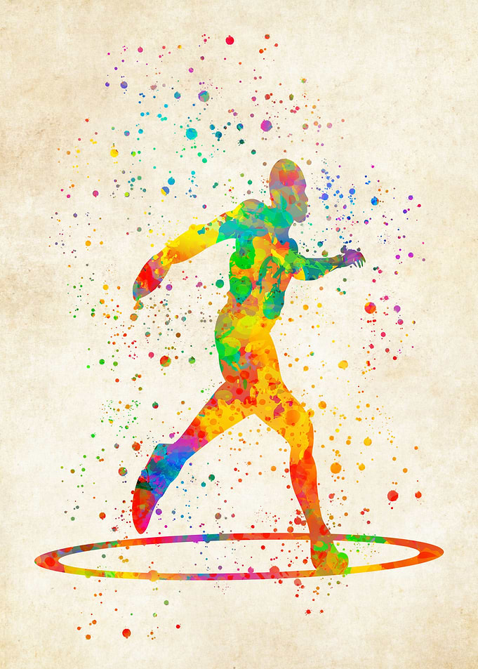 Athletic Watercolor