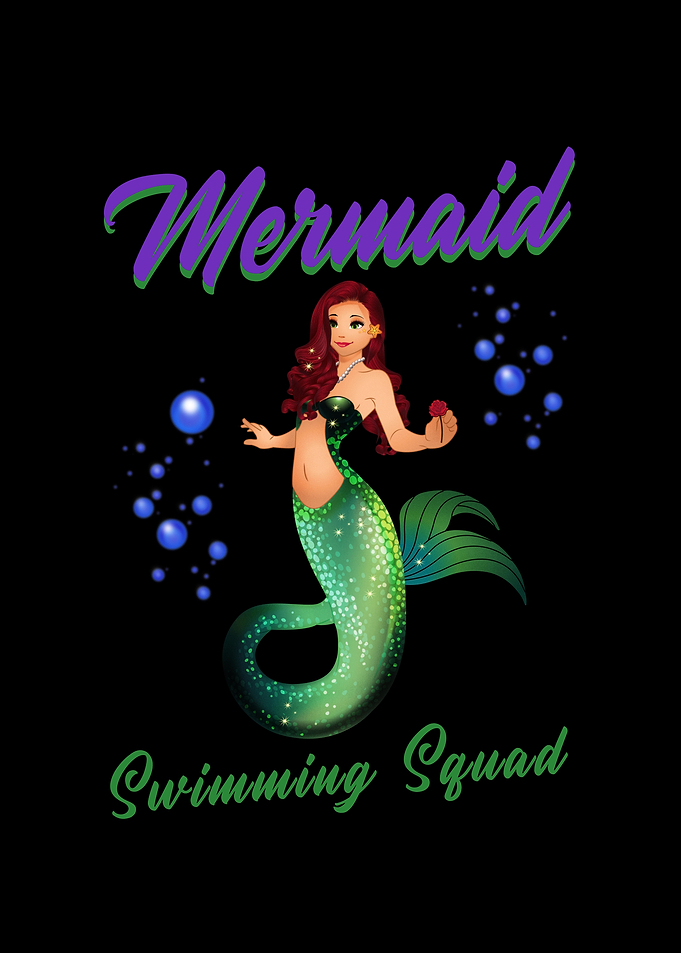 Mermaid Swimming Mermaid