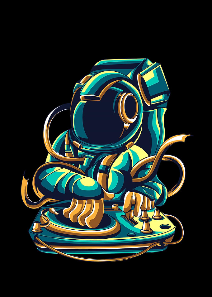 Space astronauts