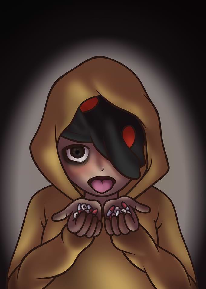 Hoodie Creepy Pasta fanart