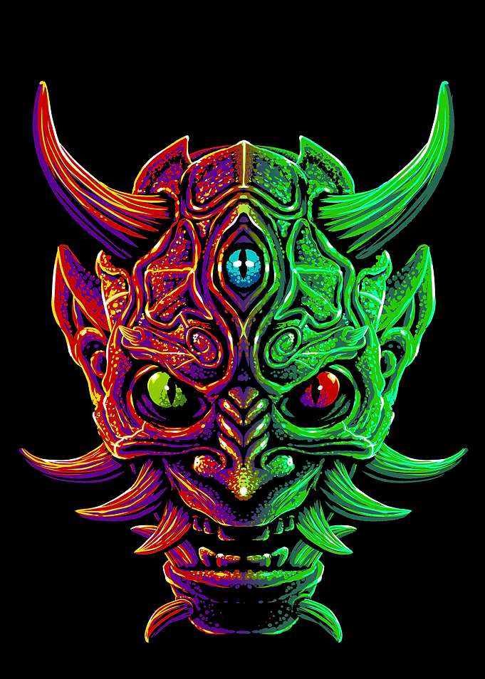 Demon with 3 eyes
