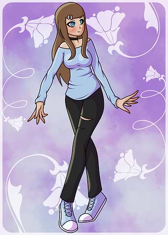 Girl in Blue