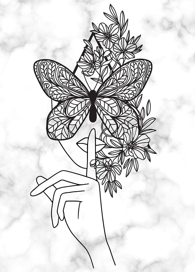 Woman with Flowers