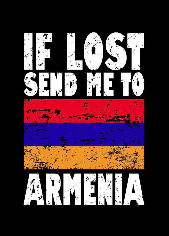 Armenia Flag Saying