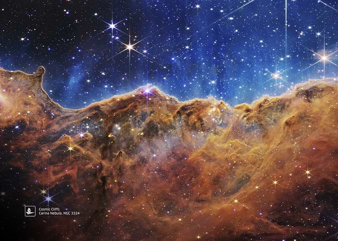 Cosmic Cliffs JWST