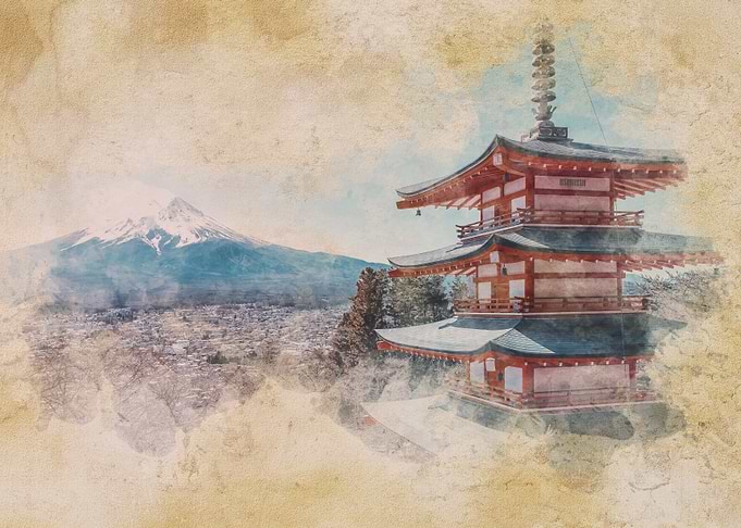 Japan Watercolor