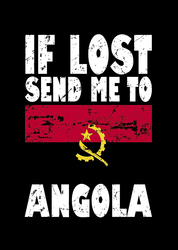 Angola Flag Saying
