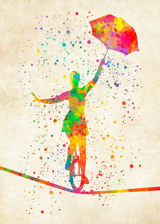 Circus Watercolor
