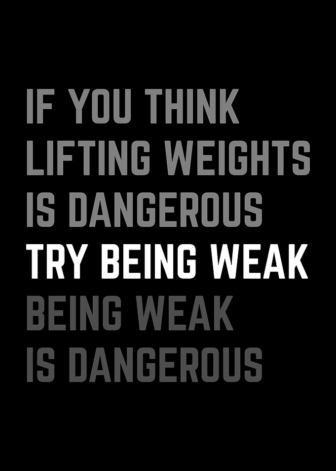 Try Being Weak